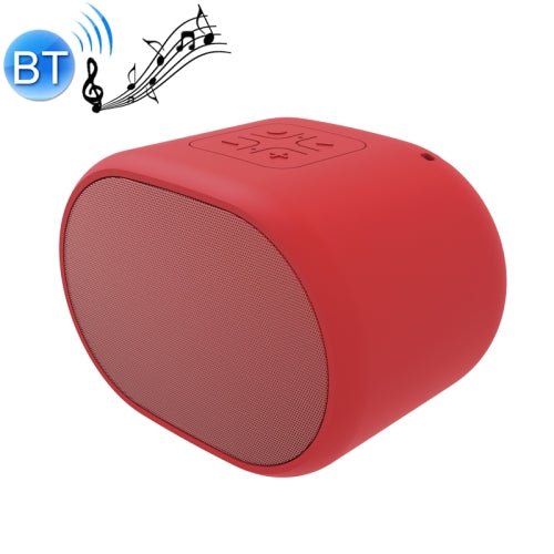 KIVEE KV-HY22 Mini Bluetooth Speaker Bluetooth 4.2, Support TF & USB & FM & AUX (Red)