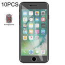 10 PCS Non-Full Matte Frosted Tempered Glass Film for iPhone 7 Plus / 8 Plus