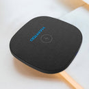 HAMTOD M10 Desktop Intelligent 10W Qi Standard / QC3.0 Wireless Charger Charging Pad (Black)