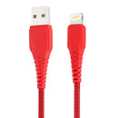 X-level Off-Road Series 8 Pin Charging Cable, Length: 25cm(Red)