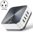 TOPK C8101 8 Ports USB Charger Travel Adapter, AU Plug