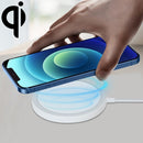 OJD-63 15W Aluminum Alloy Style Round Magsafe Magnetic Wireless Charger for iPhone 12 Series
