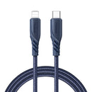 Mcdodo CA-8462 1.2m 20W USB-C / Type-C to 8 Pin PD Fast Charging Data Cable(Blue)
