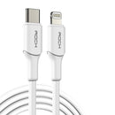 ROCK Z18 20W 3A PD USB-C / Type-C to 8 Pin Interface TPE Fast Charging Data Cable, Cable Length: 2m