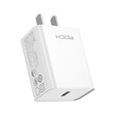 ROCK T12 Pro 20W PD USB-C / Type-C Single Port Travel Charger, CN Plug