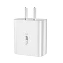 WK WP-U109 Max 20W USB + Type-C Fast Charging with Digital Display , Plug Type: US Plug