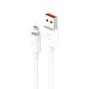 Teclast 1.2m USB to 8 Pin Fast Charging Cable Data Cable(White)