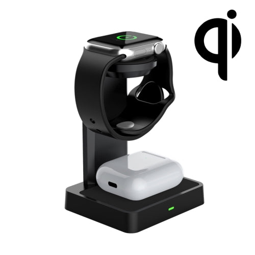 DXL-WA11 2 In 1 Wireless Charger Station for Apple Watch / AirPods