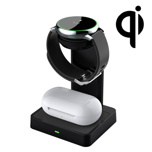 DXL-WA12 2 In 1 Wireless Charger Station for Samsung Watch / Galaxy Buds 2019