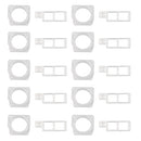 10 Sets for iPhone 8 Plus Front Facing Camera Module Bezel + Sensor Retaining Bracket