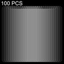 100 PCS 0.1mm HD Straight Edge PET Screen Protector for iPhone X / XS, No Retail Package