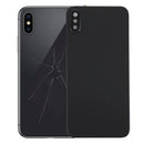 Back Cover with Adhesive for iPhone X(Black)