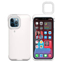 Ring Flash Selfie Fill Light Protective Case For iPhone 11 Pro (White)