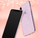SULADA Rhombic Texture Diamond TPU Case for iPhone XS Max (Pink)