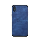 PINWUYO Anti-wrestling Waterproof Full Coverage PC Case for iPhone XS Max(Blue)