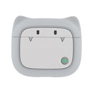 Original Xiaomi Youpin Cartoon Cat Shaped Silicone Earphone Protective Case for ZMI PurPods Pro (Grey)
