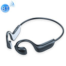 G100 Bluetooth 5.0 Wireless Ear-mounted Sports Waterproof Bone Conduction Earphone (Black)