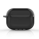 Wireless Earphones Shockproof Liquid Silicone Protective Case for Apple AirPods3(Black)