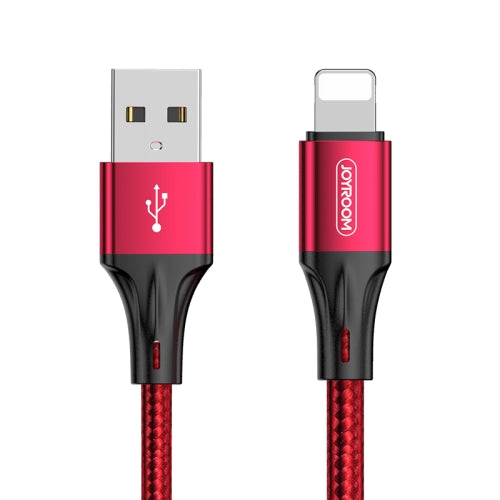 JOYROOM S-1530N1 N1 Series 1.5m 3A USB to 8 Pin Data Sync Charge Cable (Red)