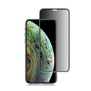 mocolo 0.33mm 9H 3D Round Edge Privacy Anti-glare Tempered Glass Film for iPhone 11 Pro / XS / X(Black)