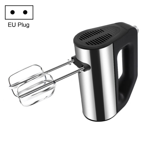 Electric Handheld Egg Beater Kitchen Coffee Mixing Milk Bubbler, EU Plug