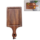 Home Kitchen Cutting Wood Chopping Board Baking Bread Board, Size: L, 35x20cm(Wood)