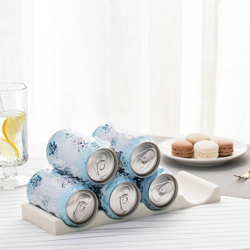 Original Xiaomi Youpin Jotun Judi RedWine Bottle Beer Soda Place the Shelf Planning Silica Gel Receiving Frame for Refrigerator Space 50 (White)