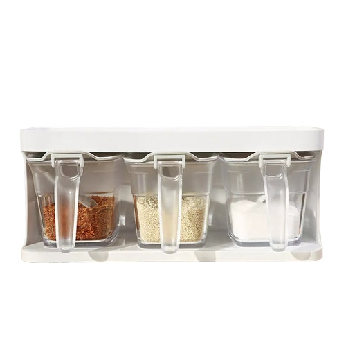 Original Xiaomi Youpin QUANGE Youpin Kitchen Drawer Type Seasoning Spice Box Set