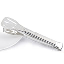 Stainless Steel Barbecue Steak Clip Tongs BBQ Roasting Shovels Leak Steak Shovel Spatula Food Clamp Bread Clips, Length: 28.5cm