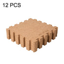 Original Xiaomi Youpin SOO-P3301-NB 12 PCS / Set 180 Degree Bendable Natural Cork Thermostatic Antiskid Mats, Size: 300x300x6.8mm