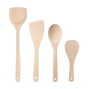 Original Xiaomi Youpin 4 PCS Imported Beech Shovel Spoon, Specification: Rice Scoop/Soup Spoon/Frying Shovel/ Pot Shovel