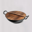Original Xiaomi Youpin China Cast Iron Wok, Style: Traditional