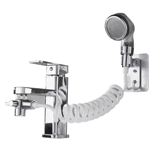 Hand Held Retractable Shampoo Faucet Basin External Shower