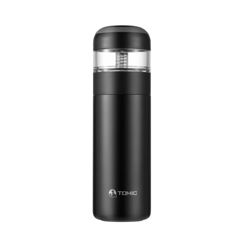Original Xiaomi Youpin TOMIC TW60021 316 Liner Tea Water Separation Thermos Cup Insulated Kettle,Capacity: 370ml(Black)