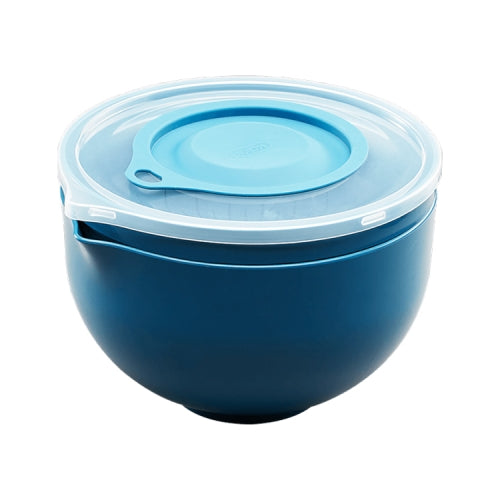 Original Xiaomi Youpin Kalar Multifunctional Fruits Vegetables Drain Basket (Blue)