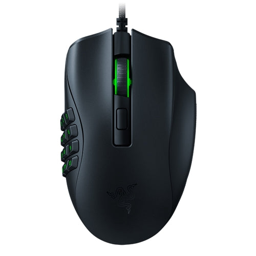 Razer Naga X 18000 DPI Optical 16-keys Programmable Wired Mouse, Cable Length: 1.8m