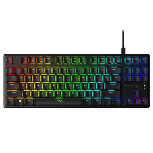 Kingston HyperX Alloy Origins Core HX-KB7RDX-US RGB Red Shaft Mechanical Gaming Keyboard