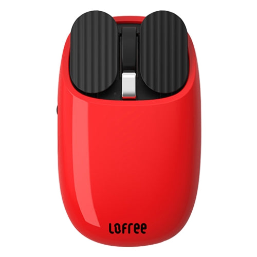 Original Xiaomi Youpin LOFREE MAUS 2.4G Bluetooth Wireless Mouse (Red)