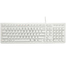 Lenovo K5819 Office Simple Ultra-thin Wired Keyboard (White)
