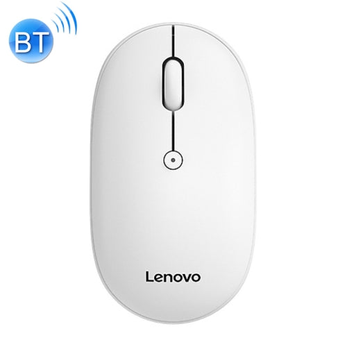 Lenovo M23 Macaron Dual Mode One-key Service Wireless Bluetooth Mouse (White)