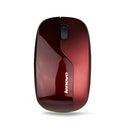Lenovo N3902 Two-tone Design Wireless Optics Mouse (Wine Red)