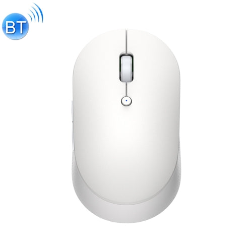 Original Xiaomi 2.4G Wireless Bluetooth 4.2 Dual Mode Silent Mouse (White)