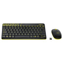 Logitech MK240 Nano Wireless Keyboard and Mouse Set (Black)
