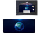 YINDIAO Large Rubber Mouse Pad Anti-skid Gaming Office Desk Pad Keyboard Mat, Size: 800x300mm (Earth)