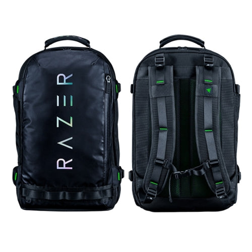 Razer Ranger Backpack V3 Colorful Logo Version 17 inch Laptop Large-capacity Shoulders Bag(Black)