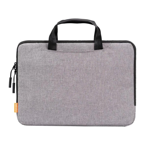 POFOKO A300 13 inch Portable Business Casual Polyester Laptop Bag(Light Grey)