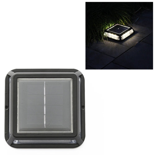 LED Corner Lamp Solar Powered Embedded Ground Lamp IP65 Waterproof Outdoor Garden Lawn Lamp