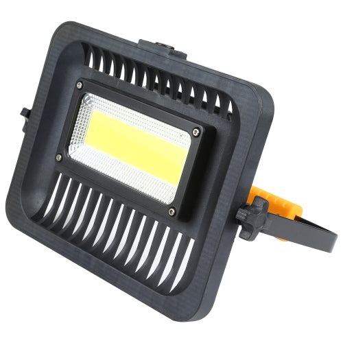 W829 50W COB LED Multifunctional Outdoor Work Light Rechargeable Floodlight with Portable Stand, US Plug
