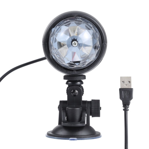 3W USB Colorful Rotary Stage LED Lamp