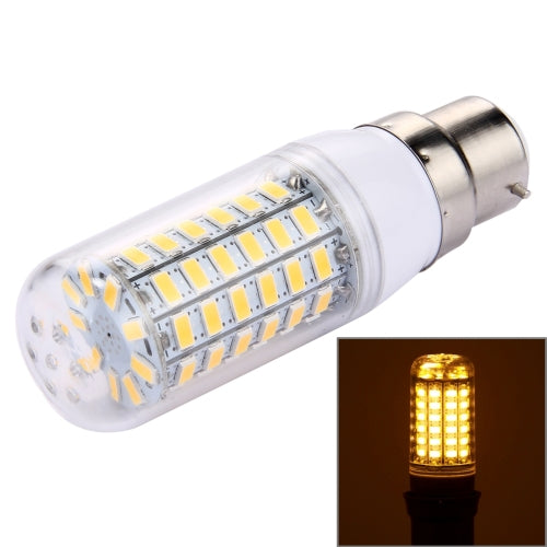 B22 5.5W 69 LEDs SMD 5730 LED Corn Light Bulb, AC 12-60V (Warm White)